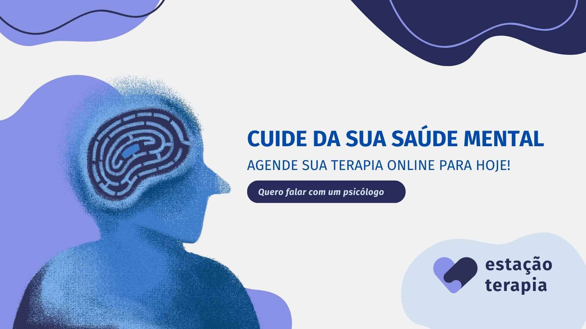 Apresentação moderna slide terapia cognitivo comportamental psicologia azul e laranja (1)